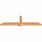 Ekena Millwork Eugene Smooth Timber Gable Bracket, Western Red Cedar, 96"W x 28"H x 5 1/2"D x 5 1/2"F, 7/12 Pitch GBW096X28X0606EUG00SWR - alternate 5